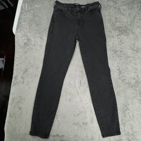Buffalo David Bitton Women's Black Jeans Size 6/28 Mollie High-Rise Stretch Skin - Picture 1 of 13